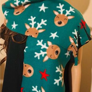 Christmas Santa’s Fleece Scarf 9”x60”